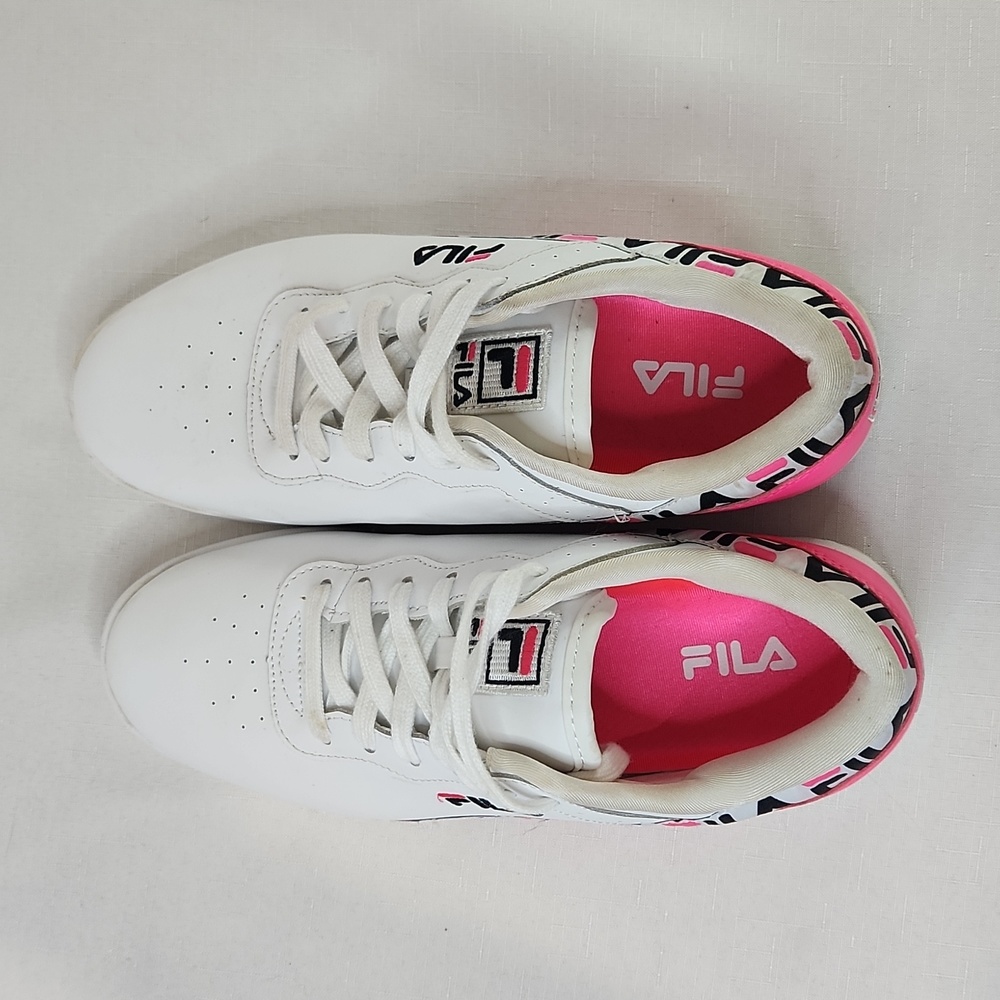 Fila Original Fitness Tape Sneakers.  Size 10 - Picture 5 of 7